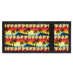 Tropical Sunset Pattern Print Trifold Wallet