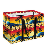 Tropical Sunset Pattern Print Utility Tote Bag