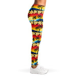 Tropical Sunset Pattern Print Women's Leggings