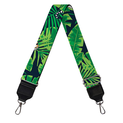 Tropical Tiger Pattern Print Bag Strap