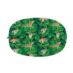 Tropical Tiger Pattern Print Car Side Mirror Covers