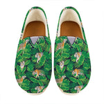 Tropical Tiger Pattern Print Casual Shoes