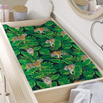 Tropical Tiger Pattern Print Changing Pad Cover