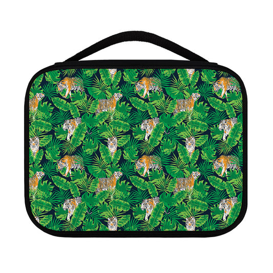 Tropical Tiger Pattern Print Classic Bible Case