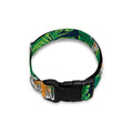 Tropical Tiger Pattern Print Dog Collar