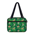 Tropical Tiger Pattern Print Double Strap Bible Bag