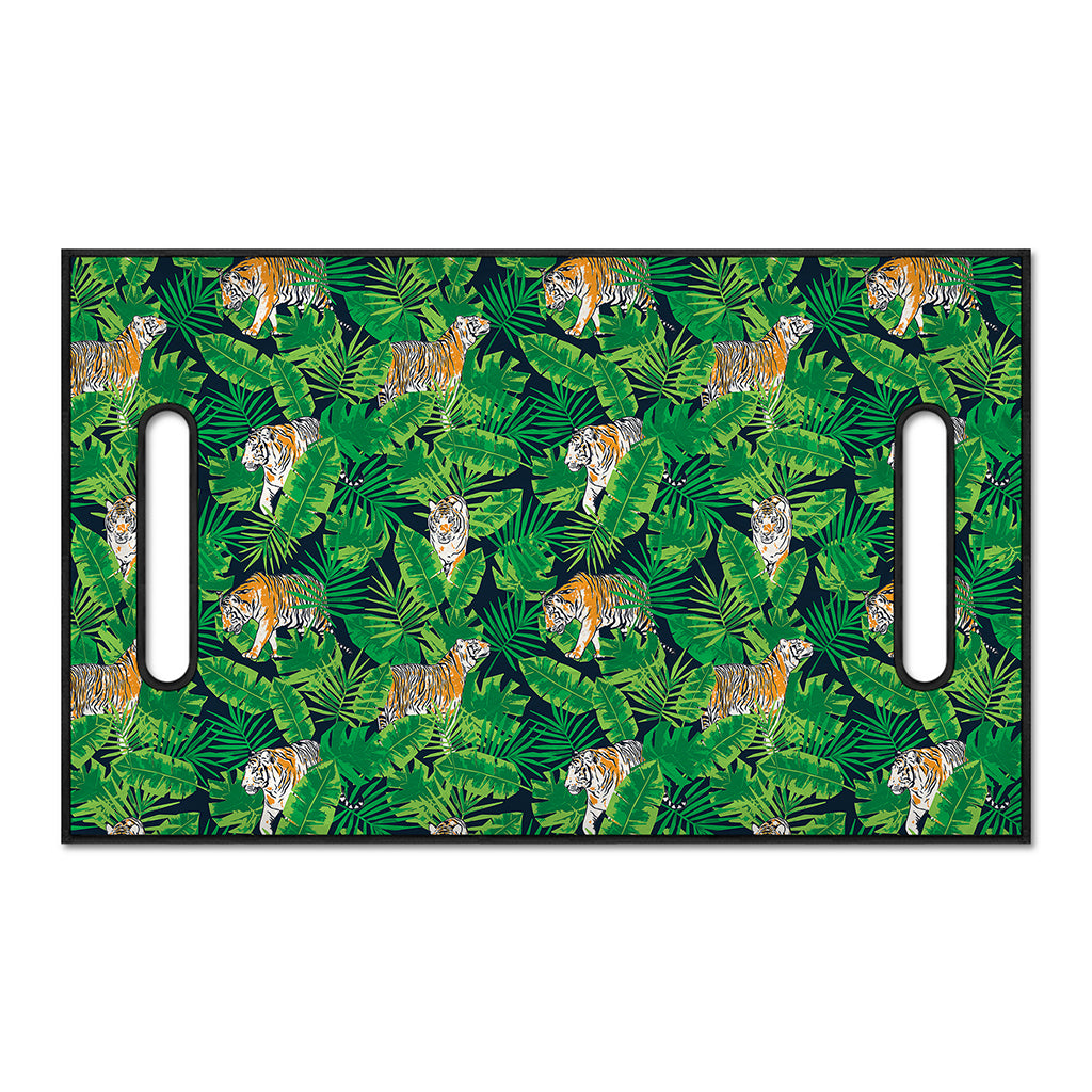 Tropical Tiger Pattern Print Golf Cart Seat Cover