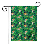 Tropical Tiger Pattern Print House Flag