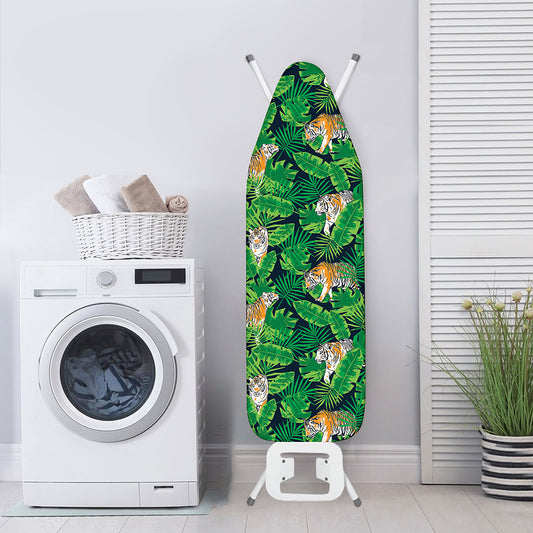 Tropical Tiger Pattern Print Ironing Board Cover