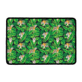Tropical Tiger Pattern Print Kitchen Mat