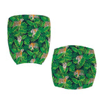 Tropical Tiger Pattern Print Office Chair Cover