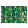 Tropical Tiger Pattern Print Placemat