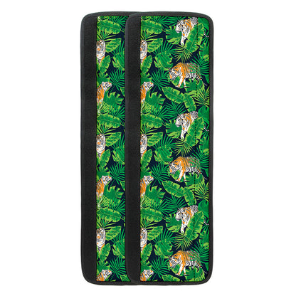 Tropical Tiger Pattern Print Refrigerator Handle Covers