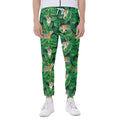 Tropical Tiger Pattern Print Joggers