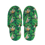 Tropical Tiger Pattern Print Slippers