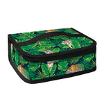 Tropical Tiger Pattern Print Small Lunch Bag