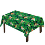 Tropical Tiger Pattern Print Tablecloth