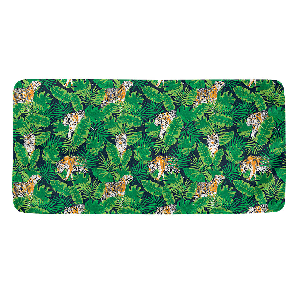 Tropical Tiger Pattern Print Towel