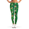 Tropical Tiger Pattern Print Women's Leggings