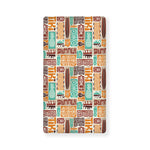 Tropical Tiki Pattern Print Baby Crib Sheet