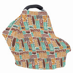 Tropical Tiki Pattern Print Baby Seat Cover