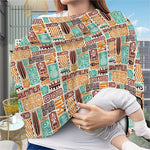 Tropical Tiki Pattern Print Baby Seat Cover