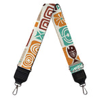 Tropical Tiki Pattern Print Bag Strap