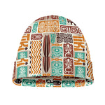 Tropical Tiki Pattern Print Beanie