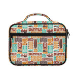 Tropical Tiki Pattern Print Briefcase Bible Bag