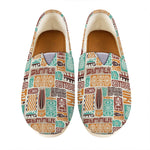 Tropical Tiki Pattern Print Casual Shoes