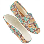 Tropical Tiki Pattern Print Casual Shoes