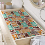 Tropical Tiki Pattern Print Changing Pad Cover