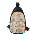 Tropical Tiki Pattern Print Sling Bag