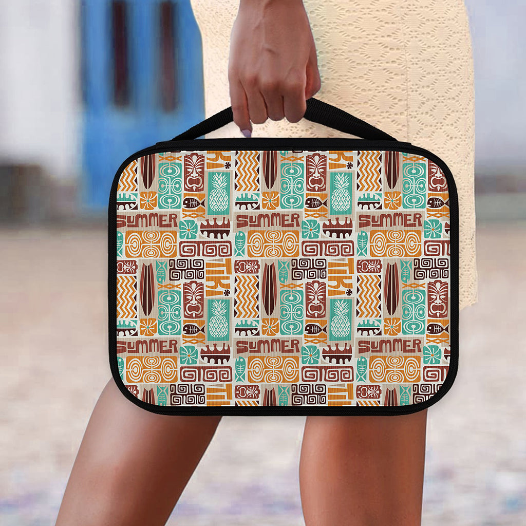 Tropical Tiki Pattern Print Classic Bible Case