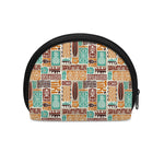 Tropical Tiki Pattern Print Coin Purse