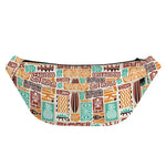 Tropical Tiki Pattern Print Fanny Pack