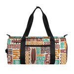 Tropical Tiki Pattern Print Gym Bag