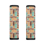 Tropical Tiki Pattern Print Handle Covers