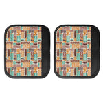 Tropical Tiki Pattern Print Handle Covers