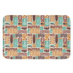 Tropical Tiki Pattern Print Indoor Door Mat