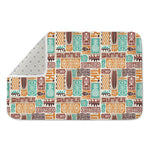 Tropical Tiki Pattern Print Indoor Door Mat