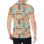 Tropical Tiki Pattern Print Men's Shirt