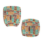 Tropical Tiki Pattern Print Office Chair Cover