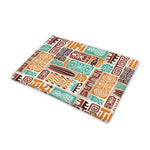 Tropical Tiki Pattern Print Pet Cooling Mat Cover