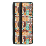 Tropical Tiki Pattern Print Refrigerator Handle Covers