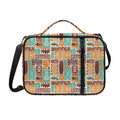 Tropical Tiki Pattern Print Shoulder Strap Bible Bag