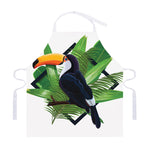 Tropical Toco  Toucan Print Adjustable Apron