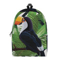 Tropical Toco Toucan Print School Backpack