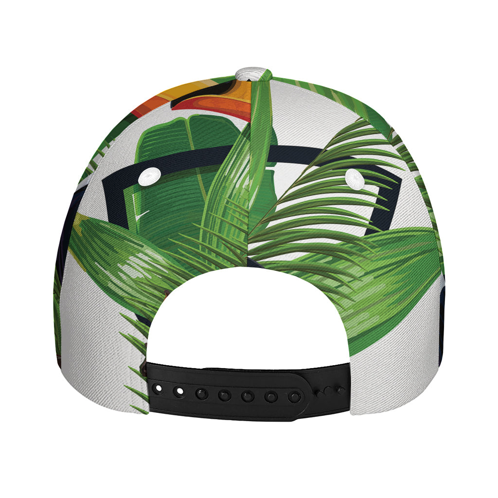 Tropical Toco  Toucan Print Baseball Cap