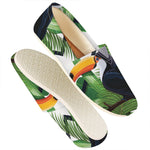 Tropical Toco  Toucan Print Casual Shoes